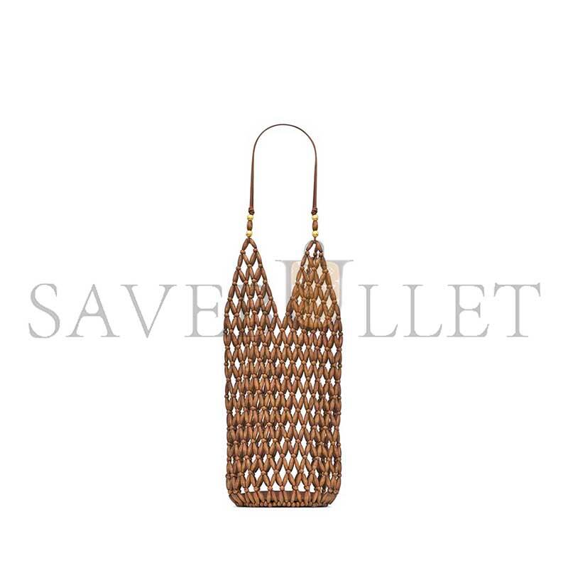 y51 S*pple bucket in wood beads 821911kaaa29384 (44*15*15cm)
